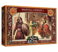 CMON-A Song of Ice & Fire - Helden von Haus Martell I Game Thrones Combat Gioco, Colore Multi-Colored, 9 Erweiterung, CMND0247