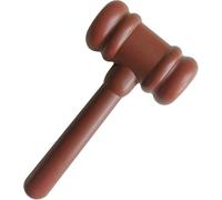 Martelletto da giudice marrone in stile cartone animato, grazioso martelletto da giudice, accessorio per costume da giudice | Martello giocoso della giustizia, oggetti di scena perfetti per cosplay
