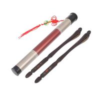 Martelli Bird per Dulcimer in Ebano, Set 1 Coppia Nero | Secchio, Accessori Professionali per Strumenti Folk, Parti Dedicate al Dulcimer