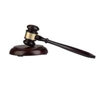 Martelli da giudice in legno, Martelletto Del Giudice In Legno Con Blocco Sonoro for Aste Legali In Tribunale