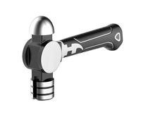 Martello a corno con manico corto per la lavorazione del legno, strumento magnetico multifunzionale per uso domestico - Martello rotondo