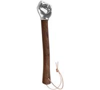 Martello a mano con manico in legno, 910 g, in ferro massiccio, resistente, strumento di emergenza per fuga in auto, impugnatura comoda, utensile versatile per casa e veicolo