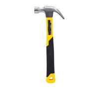 Martello a uncino con manico in fibra, martello for lavorazione del legno, testa in acciaio, utensili manuali multifunzione for la casa e la riparazione