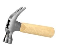 Martello Artiglio Mini Manico in Legno, per Levachiodi | Design Classico, Metallo e Legno, Adatto a Riparazioni Domestiche, Cassetta Attrezzi, Pannelli e Quadri