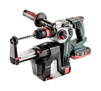 Martello combinato a batteria, KHA 18 LTX BL 24 Quick Set ISA | + aspirazione della polvere integrata, arresto di profondità del foro, impugnatura supplementare, batteria e caricatore | 18 V / 3,5 Ah / 2,2 J / 0-1200 / min