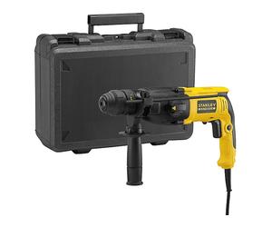 MARTELLO COMBINATO SDS-PLUS STANLEY SFMEH210K - Giallo, Potenza 800W, Energia impatto 2,4J, Mandrino, Valigetta
