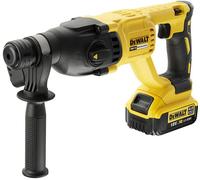 DeWalt Martello Elettropneumatico Brushless XR 18V SDS-Plus 2.6J senza caricabatteria/batteria con custodia TSTAK, Multicolore