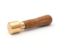martello con testa in ottone