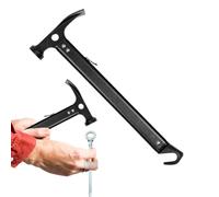 Martello da campeggio, martello da campeggio | Outdoor Camping Tent Stake Hammer - Attrezzatura portatile multifunzione in metallo ad alte prestazioni per parco, spiaggia, zaino