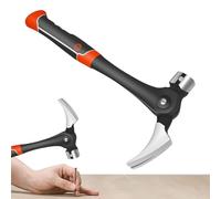 Martello da carpentiere, manico ergonomico antiscivolo con magnete, martello a mano per lavori di tappezzeria, per riparazione di mobili, artigianato, modellismo, fai da te, architetto ingegnere