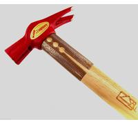 MARTELLO DA CARPENTIERE MASS MOD.124C/250GR - DOPPIA CALAMITA - MANICO IN LEGNO