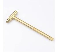 Martello da carpentiere, Nuovo martello multifunzionale in ottone 6 in 1, mini micro, 3 tipi di punte for cacciavite, strumenti tascabili fai da te