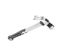 Martello da carpentiere resistente con testa in acciaio al carbonio con manico per assorbimento degli urti, ideale per costruzioni e compiti, ergonomico e anti-fatica, martello da carpentiere