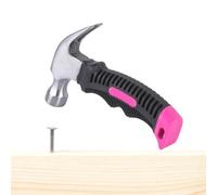 Martello da carpentiere, robusto martello magnetico in acciaio forgiato, supporto magnetico per chiodi, manico antiscivolo rivestito in gomma per fai da te, lavori in legno all'aperto