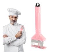 Martello da cucina per carne - Batticarne manuale con 11 aghi, strumento da cucina portatile per aspettare bistecca, manzo, pollo, maiale