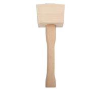 Martello da Falegname in Faggio, Utensile Manuale per Intaglio | Manico Ergonomico Integrato, Superficie Liscia senza Schegge, Controllo Preciso, per Giunzioni e Scalpelli