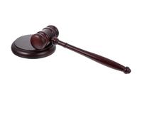 Martello da Giudice Set di martelletti for aula tribunale, martello del giudice, blocco for aste realizzato a mano in legno, mestiere avvocato