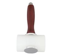 Martello da Intaglio in Pelle Stampa in Gomma in Legno Protezione Martello in Gomma Legno Massello, Martelli per Gioielli con Manico in Gomma (A forma di T)