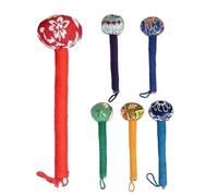 Martello da massaggio fatto a mano con nappe, martello per massaggi meridiani in raso, martello per artemisia, massaggiatore manuale portatile, strumento per massaggi sanitari