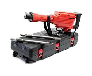 Martello demolitore 1700W con scalpello e accessori per cemento, pietra e muratura 1900 rpm