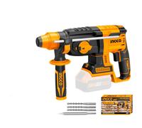 Martello demolitore 20V BRUSHLESS nudo con 4 punte ( solo corpo ) - INGCO