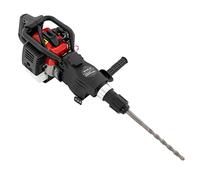 Martello demolitore a benzina, martello demolitore per calcestruzzo, con motore a 2 tempi, 32,7 cc e tre punte e due diversi martello scalpello, 1200 W, 30 joule, foratura fino a 40 mm