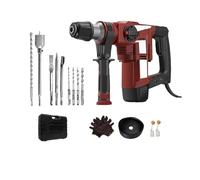 Martello Demolitore Elettrico 1380W Rotativo Trapano A Percussione For Demolizione Scanalatura Del Calcestruzzo Robusto E Facile Da Usare(DC-022)