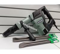 MARTELLO DEMOLITORE H60MC HIKOKI 1250 W 14J +2 PUNTE +2 SCALPELLI IN VALIGETTA