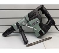MARTELLO DEMOLITORE H60MC HIKOKI 1250 W 14J +2 PUNTE +2 SCALPELLI IN VALIGETTA