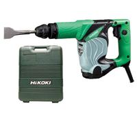 MARTELLO SCALPELLATORE DEMOLITORE H25PV HIKOKI SDS PLUS + SET PUNTE IN VALIGETTA