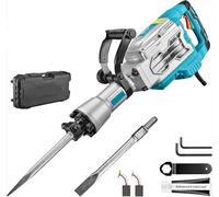 Martello demolitore SDS-Hex da 1700 W e 30 libbre, martello demolitore elettrico for calcestruzzo/pavimentazione con cavo da 1-1/8" e 14 A for impieghi gravosi,Mattone, legno, acciaio