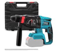 Martello Demolitore Senza Fili 21V, Tassellatore a Batteria con Motore Senza Spazzole, Foratura Fino a 32 mm di Diametro, Impugnatura Regolabile a 360° e Batteria Makita Compatibile(senza batteria)