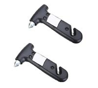 Martello di emergenza for auto, vetro rotto, finestra rotta, sicurezza di fuga, coltello di fuga, strumento di emergenza for auto, taglierino for cintura di sicurezza, rompivetro(2 PCS)