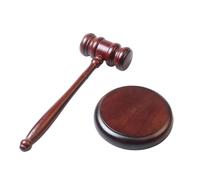 Martello di legno, Mini martelletto del giudice in legno(2pcs)