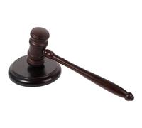 Martello di legno, strumento for aste, mazza da giudice, accessorio for gioco ruolo, set for avvocati for bambini, naturale, suono forte Per Giudici Aste