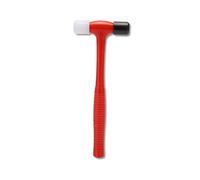 Martello doppia testa plastica, manico ergonomico antiscivolo, protezione superfici, per assemblaggio mobili, decorazione, artigianato, leggero e resistente