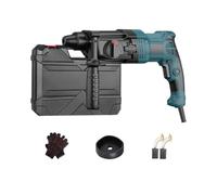 Martello Elettrico Rotativo Multifunzione Da 800 W, Trapano A Percussione Elettrico 3 In 1, Set Di Macchine For Trapano A Percussione For Calcestruzzo Domestico Robusto E Facile Da Usare(B SET)