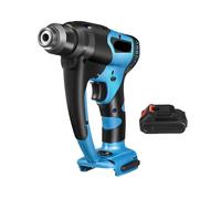 Martello elettrico senza spazzole, trapano elettrico a batteria da 13 mm, martello demolitore for calcestruzzo, batteria ricaricabile da 18 V per Calcestruzzo(One Battery)