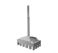 Martello elettrico strumento di apertura del foro quadrato per scanalatura della parete, compatibile con le prese di interruttore quadrato di tipo 86 e 118, perforatore per fori in metallo
