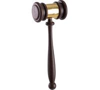 Martello Giudice l. cm. 27 ca. c/cartellino/etichetta