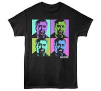 Martello - Horror Dracula Pop Art - Stampa Frontale Maglietta Unisex - Nera