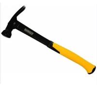 DeWalt XP - Martello da carpentiere curvo, 340 g, martello a doghe, ammortizzante, martello da carpentiere