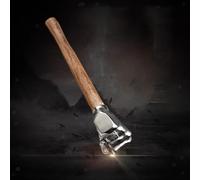 Martello in acciaio inossidabile con testa a forma di pugno per progetti