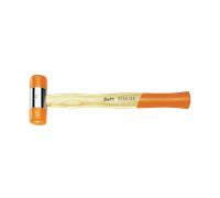 Mazzuola con battenti intercambiabili in materiale plastico 60 x 380 x 128 mm Manico Legno verniciato UNI 7784 1390.D 60