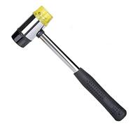 Martello in gomma double face da 1 pezzo con punte morbide e dure, impugnatura antiscivolo(30mm)