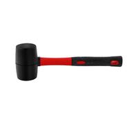 Martello in gomma e plastica, Manico in fibra di vetro con mazzuolo in gomma Double Face for la lavorazione del legno e pavimenti 383 g/602 g/973 g(383g)