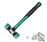 Martello in gomma: martello morbido bifacciale, teste in gomma, impugnatura antiscivolo, impatto soft shot controllato ad alta resistenza | Montaggio del letto della camera da letto per la regolazione