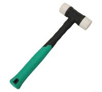 Martello in gomma, martello per piastrellatura, strumento di livellamento del pavimento, testa non marcante per installazione di piastrelle, posa di lastre per pavimentazione, confezione da 1 (35 mm)