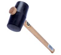 Martello In Gomma Nero Thor 64Mm 550G Lunghezza 340Mm Manico In Legno 61-953