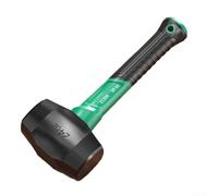 Martello in gomma solida, testa resistente che non si rovina per l'installazione di piastrelle, strumento morbido per la lavorazione del legno, pavimenti e pali della tenda (A)